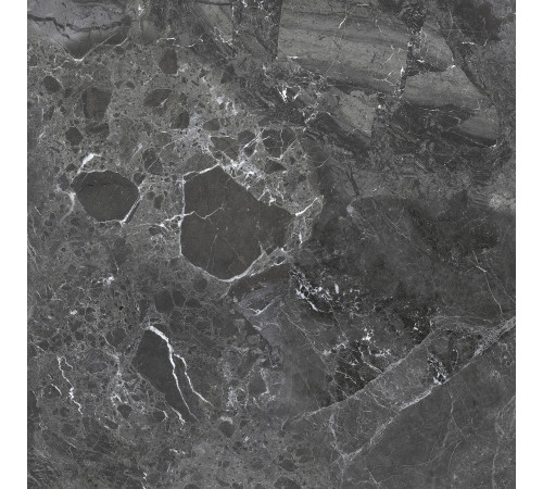 Керамогранит Delacora 6060GRY99 Greiny Dark Sugar 60x60 черный лаппатированный под камень