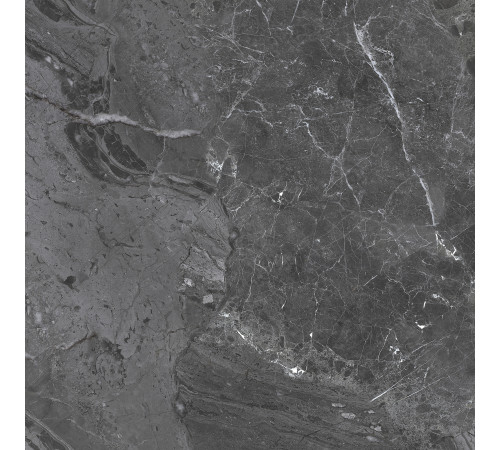 Керамогранит Delacora 6060GRY99 Greiny Dark Sugar 60x60 черный лаппатированный под камень