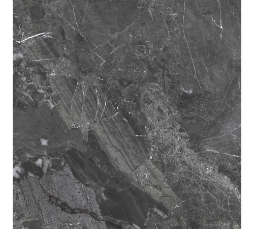 Керамогранит Delacora 6060GRY99 Greiny Dark Sugar 60x60 черный лаппатированный под камень