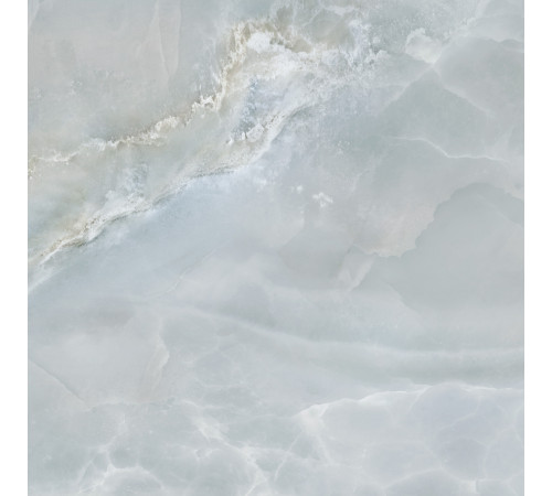 Керамогранит Delacora 6060ONB06 Onyx Breez Sugar 60x60 голубой лаппатированный под оникс