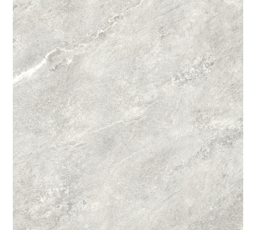 Керамогранит LCM 8080AJA15M Ajax Gray 80x80 серый глазурованный матовый / карвинг под мрамор