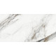 Керамогранит Delacora D120208M Carrara Cersei 60x120 белый / серый матовый / карвинг под мрамор