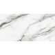 Керамогранит Delacora D120208M Carrara Cersei 60x120 белый / серый матовый / карвинг под мрамор