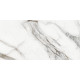 Керамогранит Delacora D120208M Carrara Cersei 60x120 белый / серый матовый / карвинг под мрамор