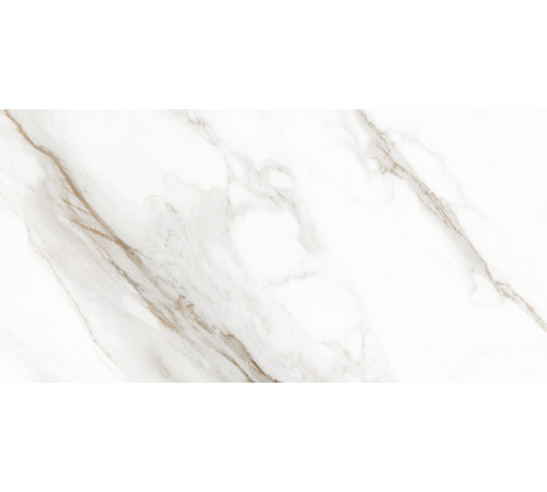Керамогранит Delacora D120210M Calacatta Andrea 60x120 белый матовый / карвинг под мрамор