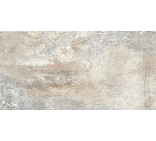 Керамогранит Delacora D120220L Centro Color 60x120 бежевый / серый лаппатированный под металл