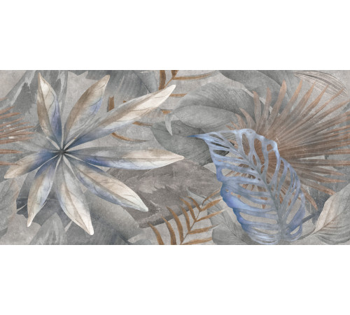 Керамогранит New Trend D120240G Багамы Флористика темный / Bahamas Floristry Dark 60×120