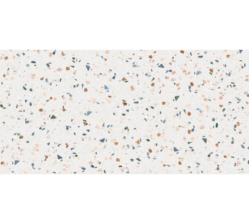 Керамогранит Delacora D12047M Arts Color 60x120 белый матовый под терраццо