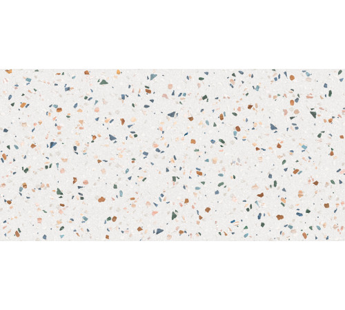 Керамогранит Delacora D12047M Arts Color 60x120 белый матовый под терраццо