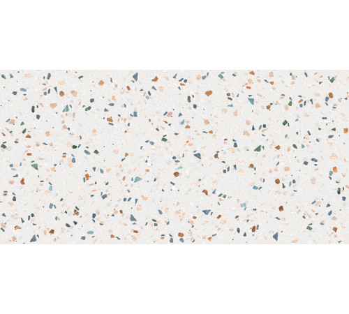 Керамогранит Delacora D12047M Arts Color 60x120 белый матовый под терраццо