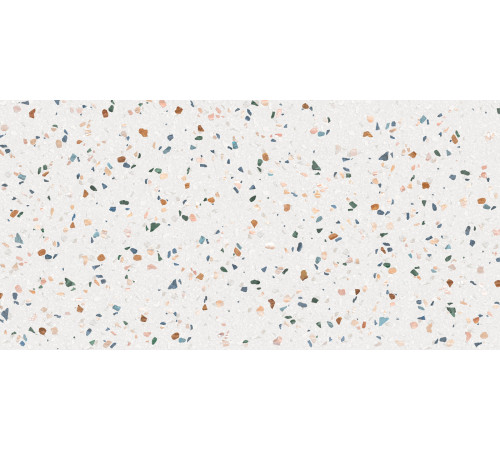Керамогранит Delacora D12047M Arts Color 60x120 белый матовый под терраццо