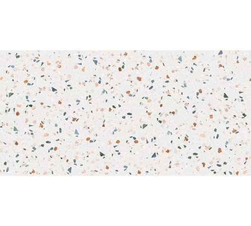 Керамогранит Delacora D12047M Arts Color 60x120 белый матовый под терраццо