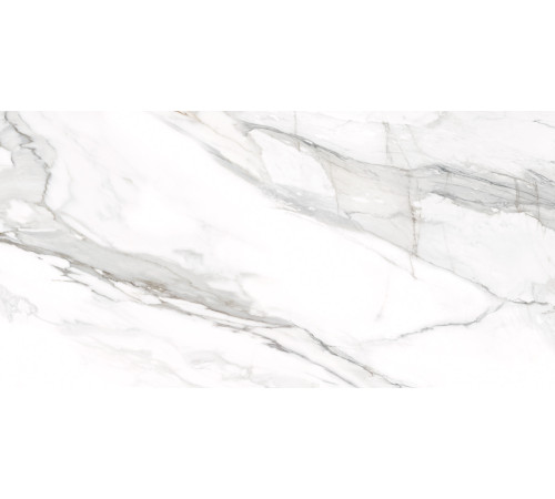 Керамогранит Delacora D12053M Omega Silver 60x120 белый матовый под мрамор