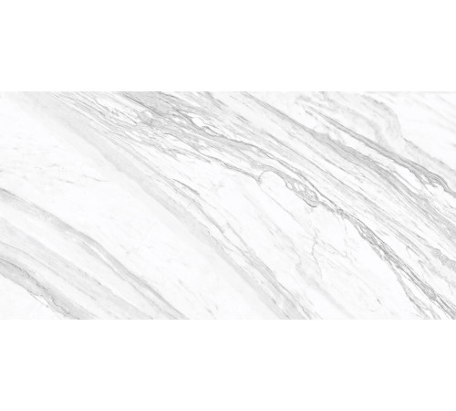 Керамогранит Delacora D12065M Statuary Venato 60x120 белый матовый под мрамор