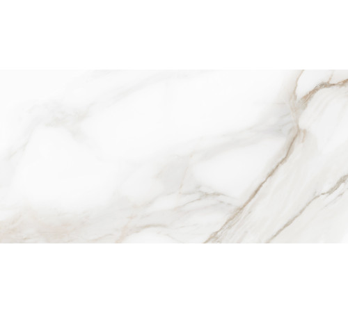 Керамогранит Delacora D30019M Calacatta Andrea 30x60 белый матовый карвинг под мрамор