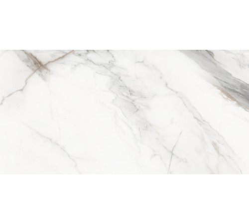 Керамогранит Delacora D30020M Carrara Cersei 30x60 белый / серый матовый карвинг под мрамор