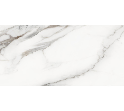 Керамогранит Delacora D30020M Carrara Cersei 30x60 белый / серый матовый карвинг под мрамор