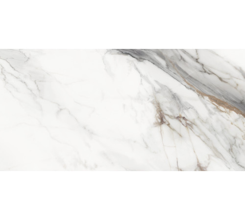 Керамогранит Delacora D30020M Carrara Cersei 30x60 белый / серый матовый карвинг под мрамор