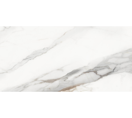 Керамогранит Delacora D30020M Carrara Cersei 30x60 белый / серый матовый карвинг под мрамор