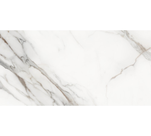 Керамогранит Delacora D30020M Carrara Cersei 30x60 белый / серый матовый карвинг под мрамор