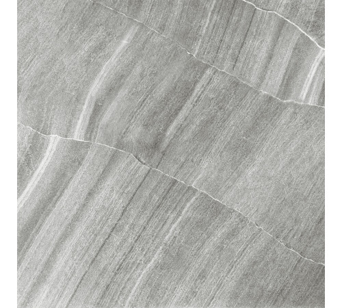 Керамогранит New Trend D60204M Rock Steel 60x60 серый матовый / карвинг под камень