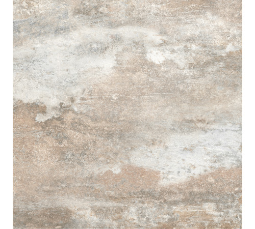 Керамогранит New Trend D60220M Сentro Color 60x60 бежевый / серый матовый / карвинг под металл