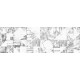 Декор Saturn Silver DW11STN00 200x600x9 Глянцевая