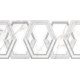Декор Grigio DWU09GRG017 249x500x7.5 Глянцевая