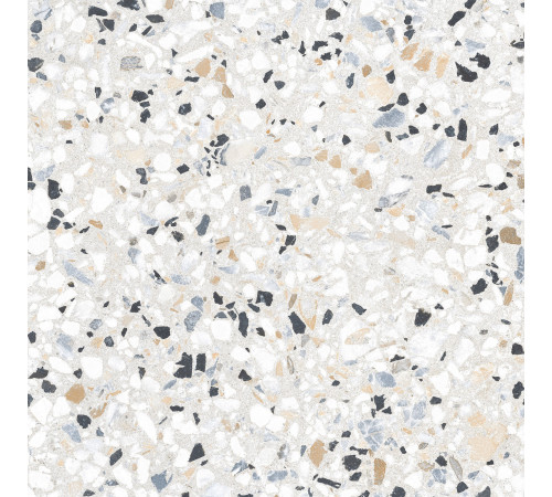 Керамогранит Alma Ceramica GFA57TRZ07L Terrazzo 57x57 белый лаппатированный под камень