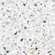 Керамогранит Alma Ceramica GFA57TRZ07L Terrazzo 57x57 белый лаппатированный под камень