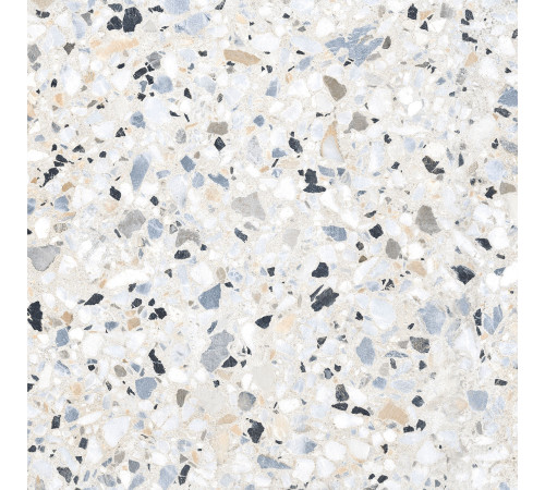 Керамогранит Alma Ceramica GFA57TRZ07L Terrazzo 57x57 белый лаппатированный под камень