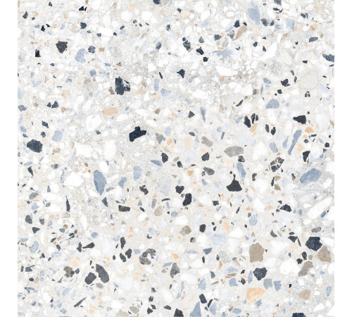 Керамогранит Alma Ceramica GFA57TRZ07L Terrazzo 57x57 белый лаппатированный под камень