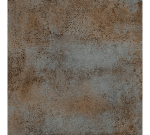 Керамогранит Alma Ceramica GFU04OXD40R Oxide 60x60 голубой / коричневый сахарный под металл