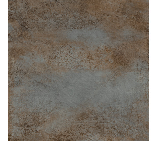 Керамогранит Alma Ceramica GFU04OXD40R Oxide 60x60 голубой / коричневый сахарный под металл