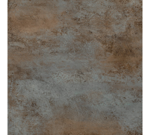 Керамогранит Alma Ceramica GFU04OXD40R Oxide 60x60 голубой / коричневый сахарный под металл