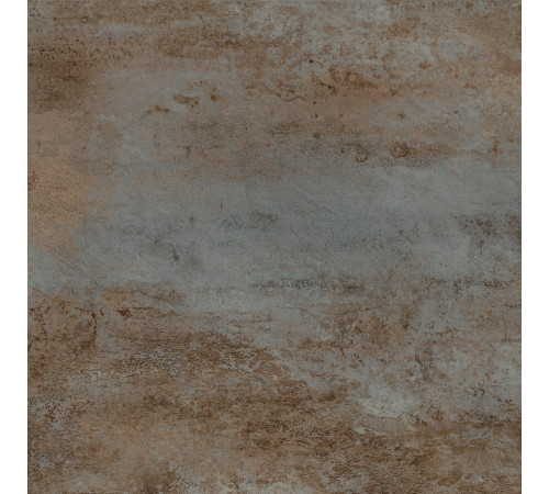 Керамогранит Alma Ceramica GFU04OXD40R Oxide 60x60 голубой / коричневый сахарный под металл
