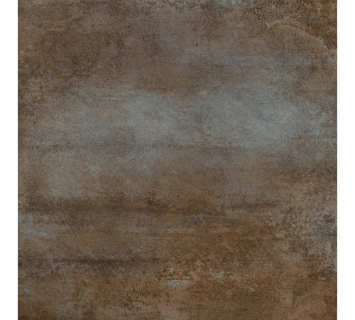 Керамогранит Alma Ceramica GFU04OXD40R Oxide 60x60 голубой / коричневый сахарный под металл
