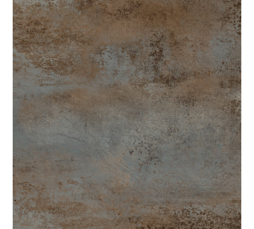 Керамогранит Alma Ceramica GFU04OXD40R Oxide 60x60 голубой / коричневый сахарный под металл