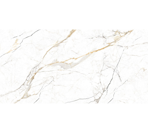 Керамогранит Alma Ceramica GFU60120RKL04R Rock Line 60x120 белый глазурованный матовый / противоскользящий под камень