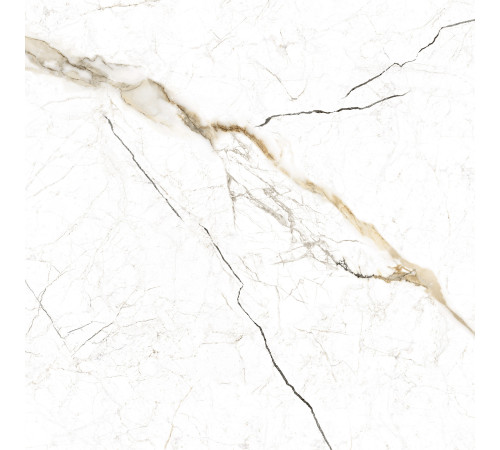 Керамогранит Alma Ceramica GFU6060RKL04R Rock Line 60x60 белый глазурованный матовый / противоскользящий под мрамор