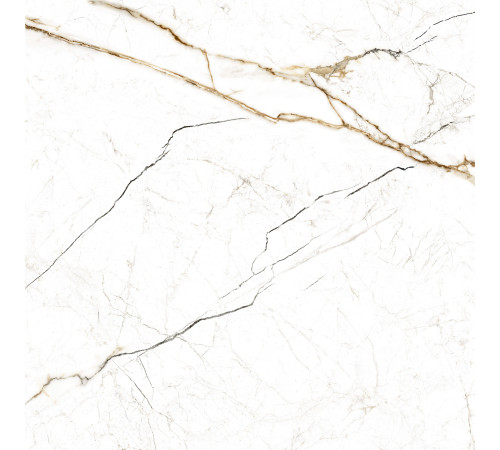 Керамогранит Alma Ceramica GFU6060RKL04R Rock Line 60x60 белый глазурованный матовый / противоскользящий под мрамор