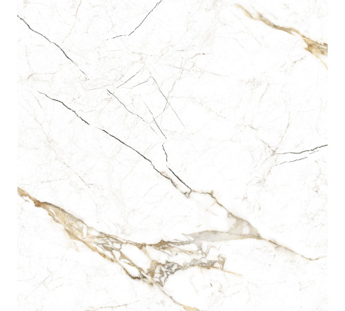 Керамогранит Alma Ceramica GFU6060RKL04R Rock Line 60x60 белый глазурованный матовый / противоскользящий под мрамор