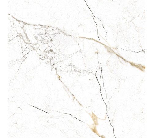 Керамогранит Alma Ceramica GFU6060RKL04R Rock Line 60x60 белый глазурованный матовый / противоскользящий под мрамор