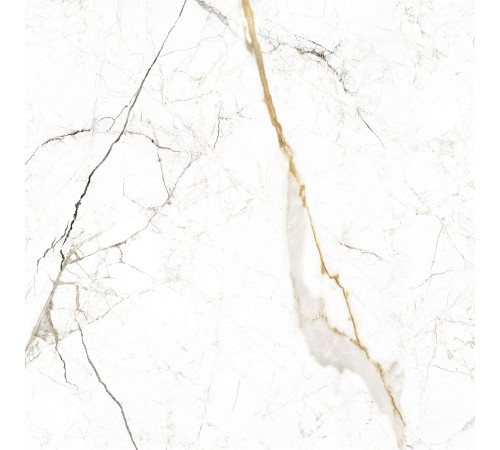 Керамогранит Alma Ceramica GFU6060RKL04R Rock Line 60x60 белый глазурованный матовый / противоскользящий под мрамор
