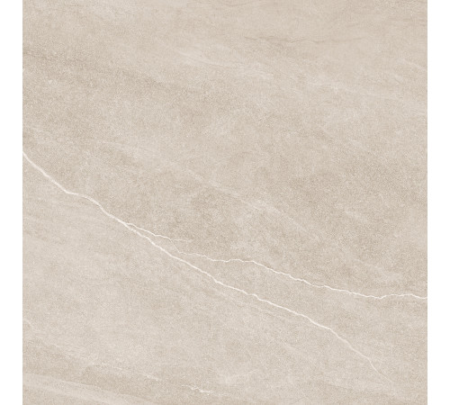Керамогранит Alma Ceramica GFU6060RKL40R Rock Line 60x60 бежевый глазурованный матовый / карвинг / противоскользящий под камень