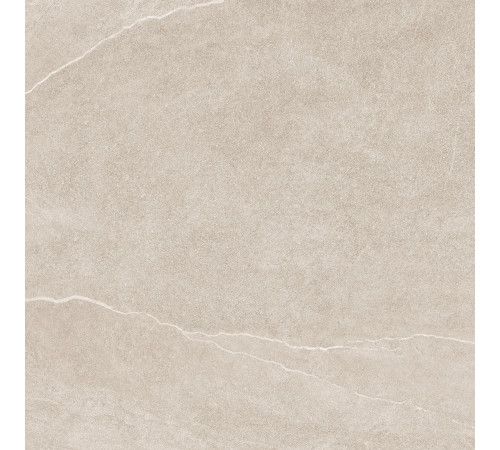 Керамогранит Alma Ceramica GFU6060RKL40R Rock Line 60x60 бежевый глазурованный матовый / карвинг / противоскользящий под камень