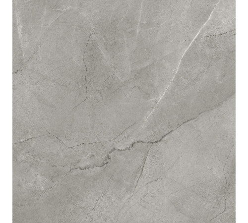 Керамогранит Alma Ceramica GFU6060RKL77R Rock Line 60x60 серый глазурованный матовый / карвинг / противоскользящий под камень