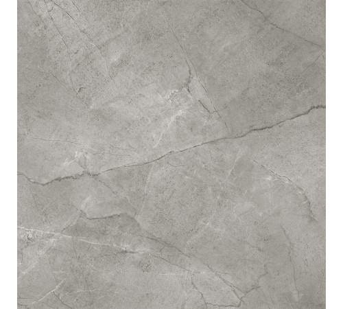 Керамогранит Alma Ceramica GFU6060RKL77R Rock Line 60x60 серый глазурованный матовый / карвинг / противоскользящий под камень