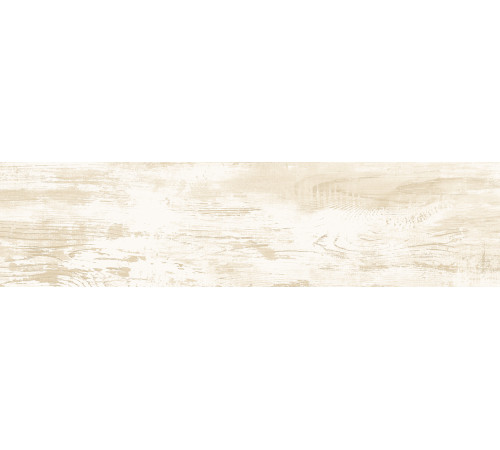 Керамогранит New Trend GP1560SHA01 Shabby Crema 15.1x60.2 бежевый / белый матовый / рельефный под дерево