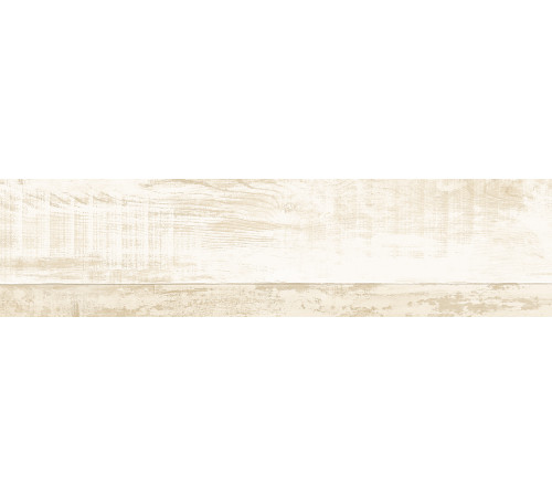 Керамогранит New Trend GP1560SHA01 Shabby Crema 15.1x60.2 бежевый / белый матовый / рельефный под дерево